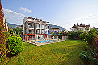 3+1 Dublex Flat for Sale in a Complex with Shared Pool in Hisaronu